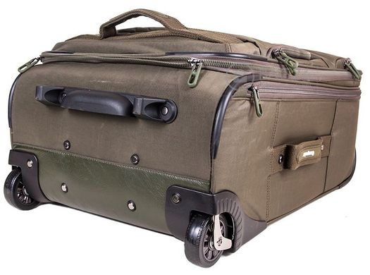 Вместительный чемодан на 2-х колесах ONEPOLAR W7013-green, Коричневый
