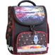 Рюкзак школьный каркасный с фонариками Bagland Успех 12 л. черный 417 (00551703) 80213804
