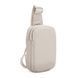 Женский кожаный рюкзак через плечо Borsa Leather K17107w-white
