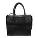 Жіноча сумка шкіряна Borsa leather 10t222-black