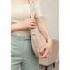 Натуральна шкіряна жіноча сумка Круасан світло-бежева Blanknote BN-BAG-12-beige-kiser