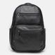 Чоловічий рюкзак з натуральної шкіри Borsa Leather K12626, чорний, практичний та стильний