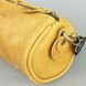 Натуральная кожаная сумка поясная-кроссбоди Cylinder желтая винтажная Blanknote TW-Cilindr-yell-crz
