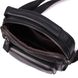 Компактная мужская сумка через плечо из натуральной кожи Vintage sale_15043 Черный