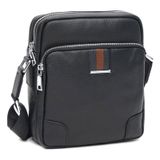 Мужская кожаная сумка Ricco Grande K16615B-black фото