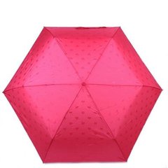 Зонт женский компактный облегченный супертонкий механический FULTON (ФУЛТОН) FULL553-Love-shine Розовый