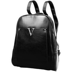 Женский рюкзак из качественного кожзаменителя VALIRIA FASHION (ВАЛИРИЯ ФЭШН) DET6806-2 Черный