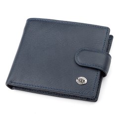 Чоловічий гаманець ST Leather 18306 (ST104) натуральна шкіра Синій