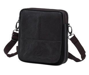 Мессенджер HD Leather NM24-088C Коричневый