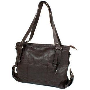 Сумка женская из качественного кожезаменителя VALIRIA FASHION (ВАЛИРИЯ ФЭШН) DET1832-10 Коричневый