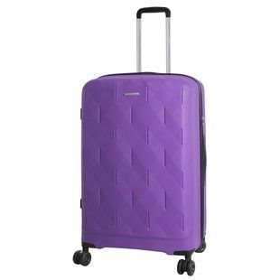 Чемодан дорожный большой Vip Collection Capri фиолетовый 90л полипропилен (Capri 28 Violet) vcCapri.28.Violet