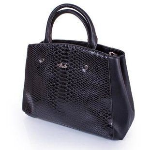 Жіноча сумка з якісного шкірозамінника AMELIE GALANTI (АМЕЛИ Галант) A981136-black Чорний