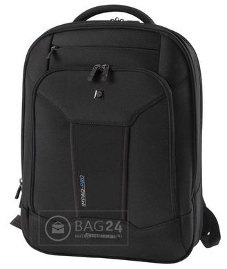Сучасний міський рюкзак чорного кольору CARLTON 084J120; 01, Чорний
