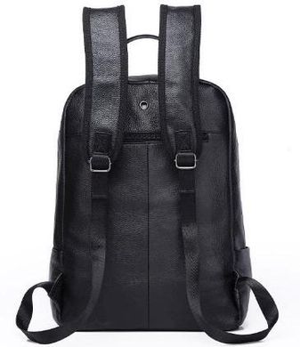 Рюкзак мужской кожаный черный Tiding Bag A25F-11685A Черный