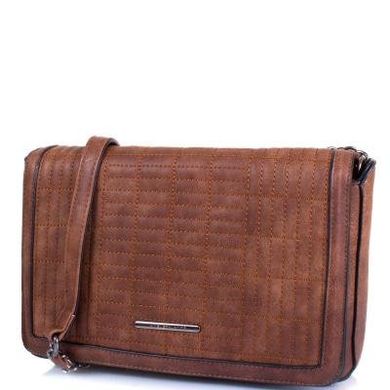 Жіноча сумка-клатч з якісного шкірозамінника AMELIE GALANTI (АМЕЛИ Галант) A981046-brown Коричневий