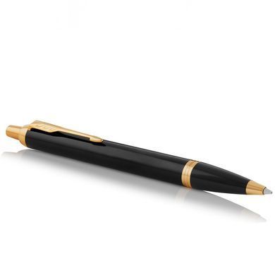 Набор ручек Parker IM Black GT RB+BP DUO24 Золотистый 22 082b24
