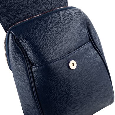 Жіночий шкіряний рюкзак ETERNO (Етерн) KLD105-6 Синій