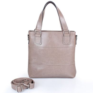 Женская кожаная сумка LASKARA (ЛАСКАРА) LK-DD215-taupe Серый