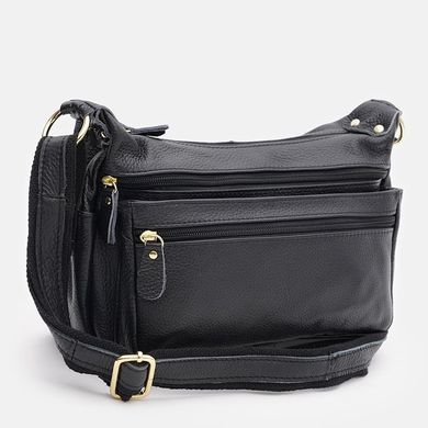 Жіноча щкіряна сумка Keizer K1503bl-black