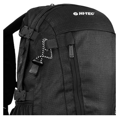 Спортивний, міський рюкзак з дощовиком 25L Hi-Tec Felix чорний