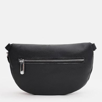 Женская кожаная сумка Borsa Leather K120182bl-black