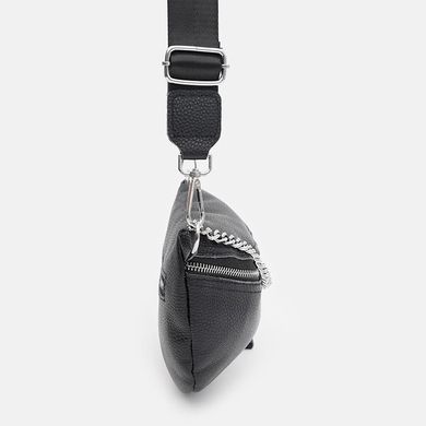 Жіноча шкіряна сумка Borsa Leather K120182bl-black