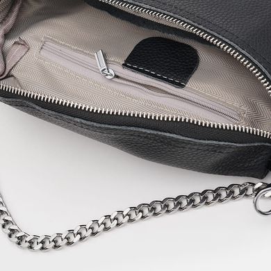 Жіноча шкіряна сумка Borsa Leather K120182bl-black