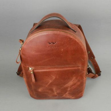 Натуральный кожаный рюкзак Groove M коньячный винтаж Blanknote TW-Groove-M-kon-crz