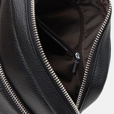 Мужская кожаная сумка Ricco Grande K16615B-black