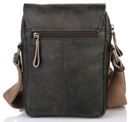Элитная мужская сумка из натуральной кожи Privata 03400138-01, Черный