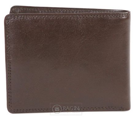 Сучасний чоловічий шкіряний гаманець WITTCHEN 39-1-118-3, Коричневий