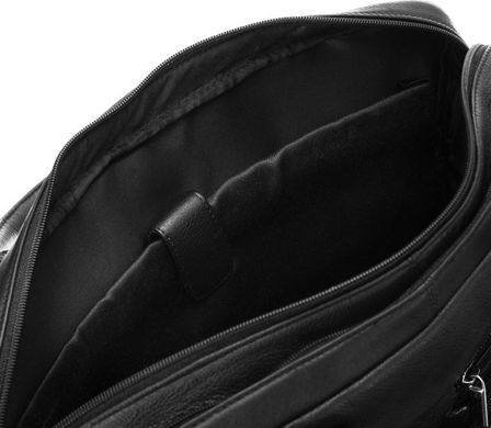 Мужская кожаная сумка, портфель для ноутбука Always Wild LAP31702NDM черная