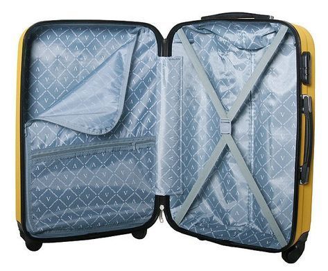 Валіза велика на 4-х колесах Vip Collection Benelux 28 Жовтий BNX.28.yellow