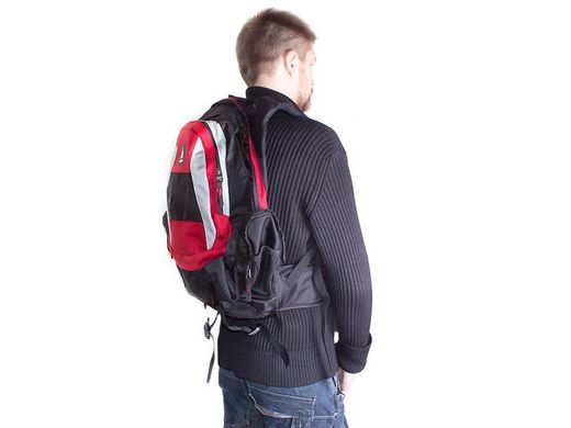 Чоловічий трекінговий рюкзак ONEPOLAR (ВАНПОЛАР) W918-red Червоний