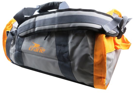 Водонепроницаемая дорожная сумка - рюкзак 45L Crane Premium Sport серая