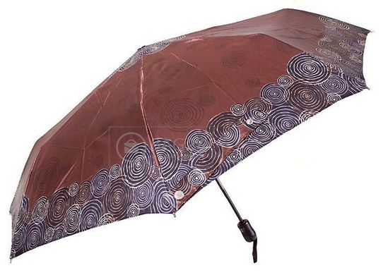 Темна жіноча парасолька автомат DOPPLER DOP74665GFG-GR-2, Бордовий
