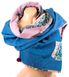 Цікавий двосторонній жіночий шарф ETERNO ES3023-green, Синій