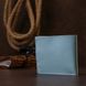 Женское классическое кожаное портмоне Shvigel 16470 Голубой