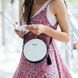 Кругла сумочка Tablet чорно-біла Blanknote BN-BAG-23-day-night
