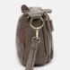 Женская кожаная сумка Borsa Leather K1bb301gr-grey