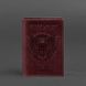 Обкладинка для паспорта з американським гербом, Виноград - бордова Blanknote BN-OP-USA-vin