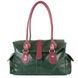 Жіноча сумка з якісного шкірозамінника LASKARA (Ласкара) LK-10250-green Зелений