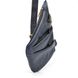 Мужская кожаная сумка-слинг RK-6402-3md темно-синяя бренд TARWA Синий