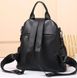 Черный кожаный рюкзак городского формата Olivia Leather NWBP27-8085A-BP Черный