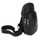 Чоловічий шкіряний рюкзак через плече Borsa Leather 1t1022m-black