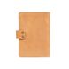 Шкіряне портмоне для паспорта / ID документів HiArt PB-02/1 Shabby Honey "Mehendi Classic"