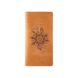 Бумажник с матовой натуральной кожи светло желтого цвета на 14 карт, коллекция "Mehendi Classic"