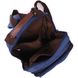 Легкий текстильний рюкзак з ущільненою спинкою та відділенням для планшета Vintage 22169 Синій