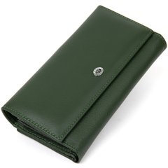 Оригинальный женский кошелек ST Leather 19389 Зеленый