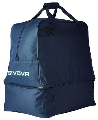 Містка дорожня спортивна сумка 80L Givova Borsa Revolution Big темно-синя